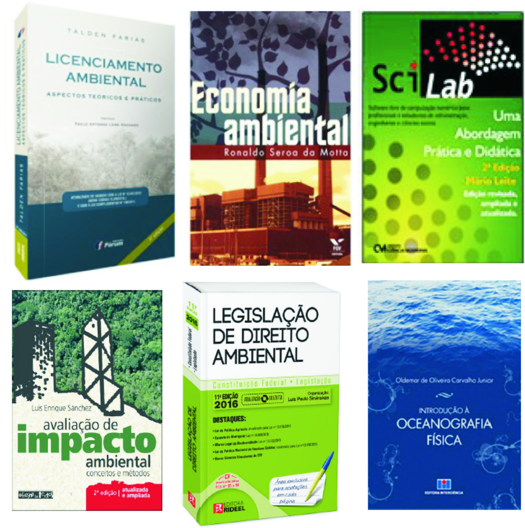 Biblioteca: novos livros de Engenharia Ambiental
