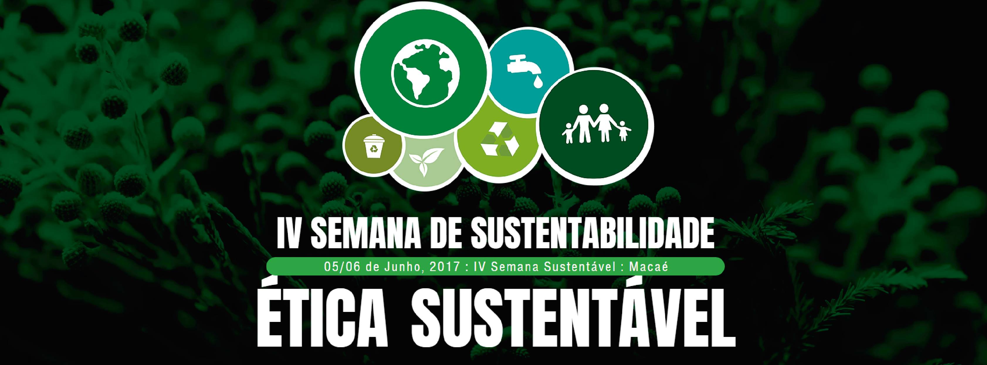 IV Seminário de Gestão Sustentável acontece nos dias 05 e 06 de junho