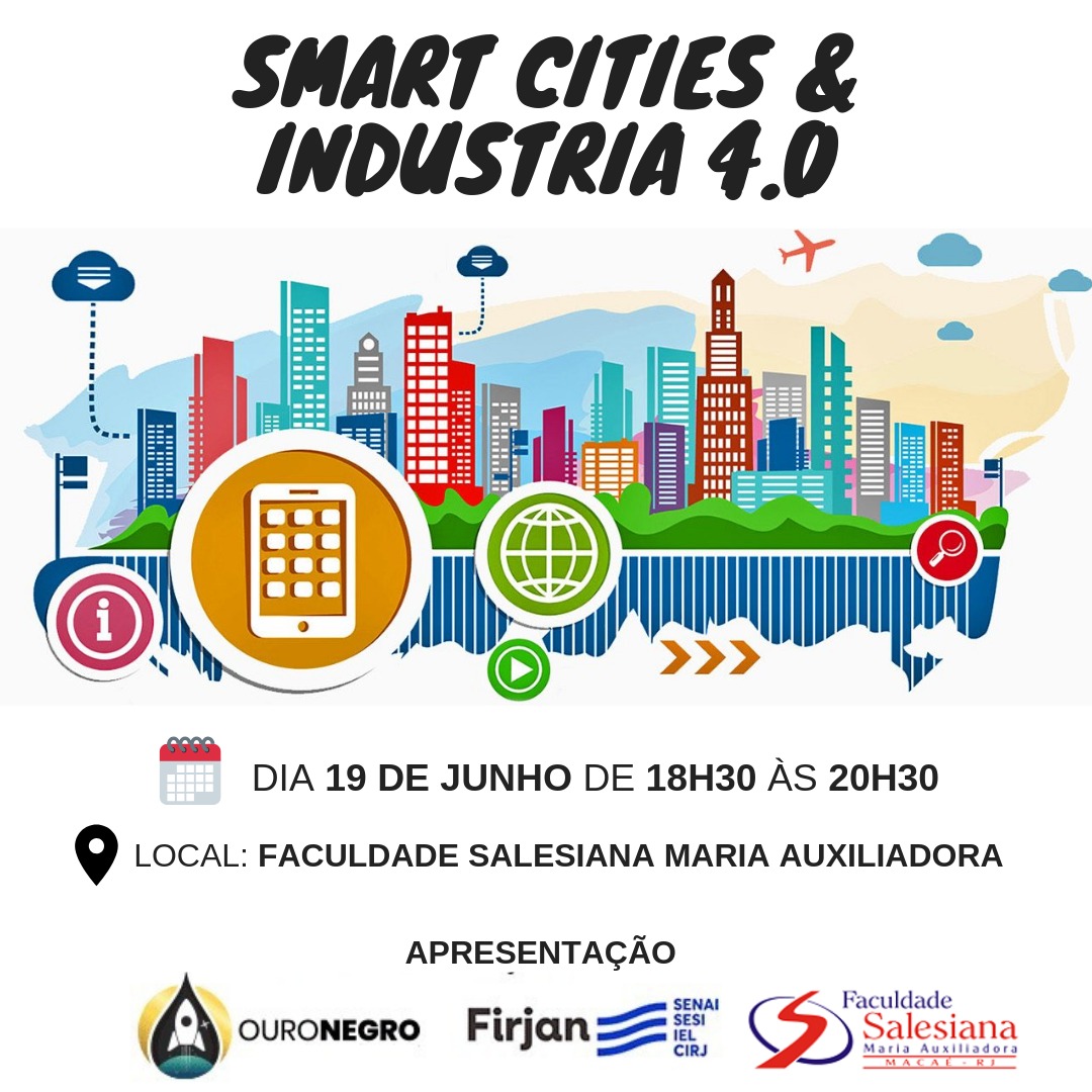 A Faculdade Salesiana irá sediar o “Smart Cities e Industria 4.0”