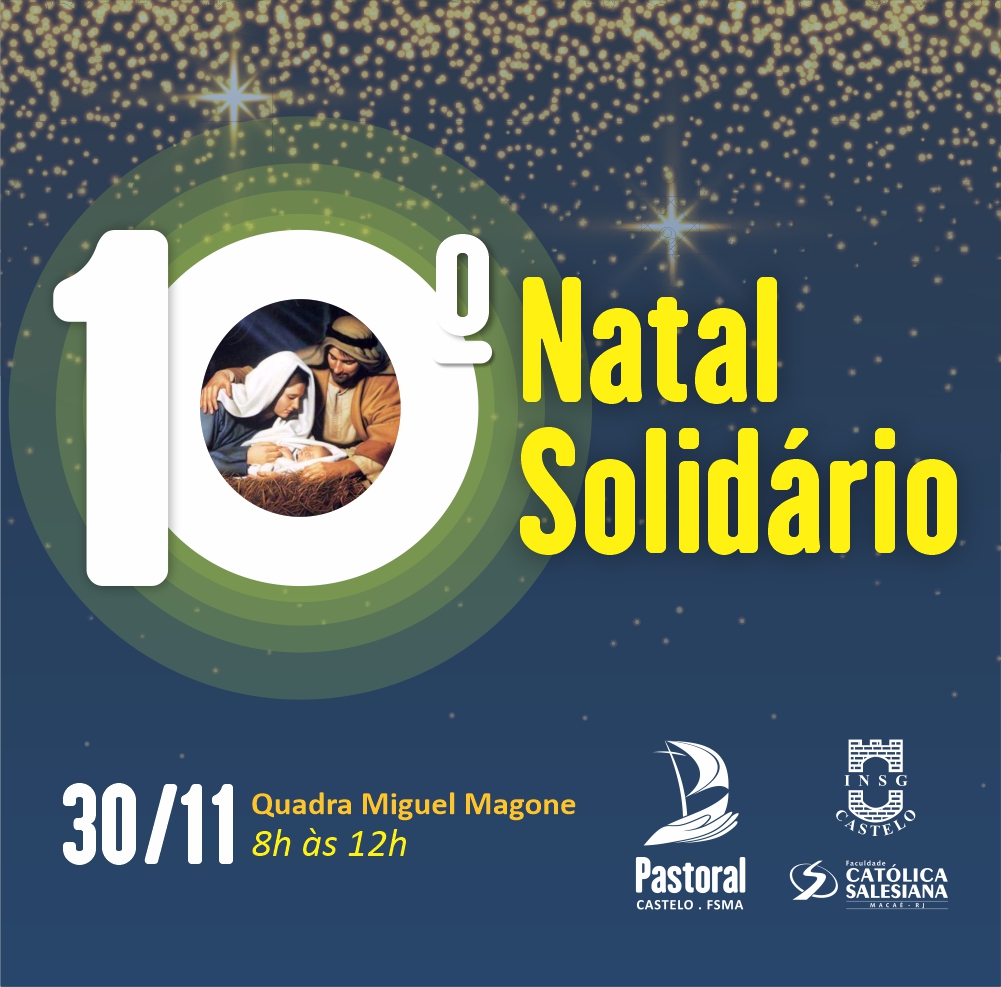 10ª edição do Natal Solidário será no dia 30                                