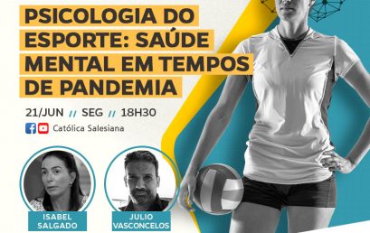 Ex-atleta do vôlei feminino participa de live sobre Psicologia do Esporte