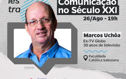 Ex-jornalista da TV Globo ministra palestra sobre combate às fake news