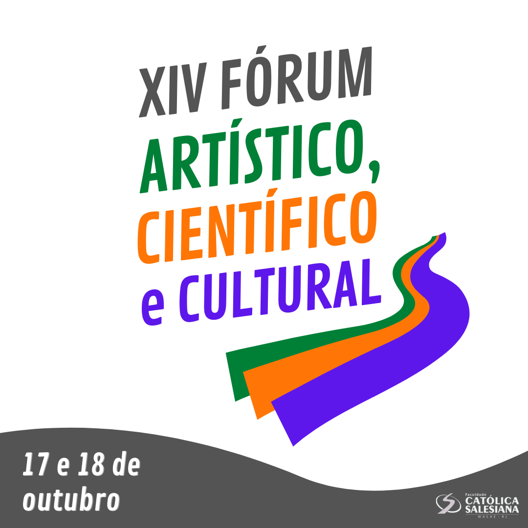 Fórum Artístico, Científico e Cultural acontecerá nos dias 17 e 18 de outubro